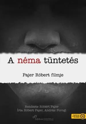 56/70: 1956 filmre írva - A néma tüntetés plakát