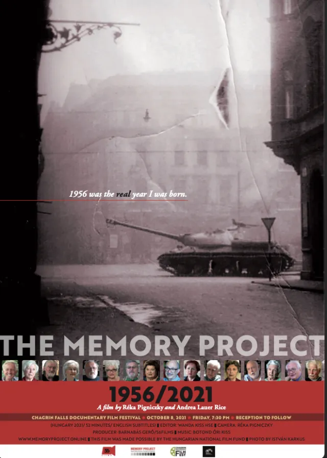 56/70: 1956 filmre írva - Memory Project + Hazatérők plakát