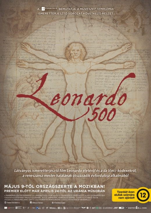 A művészet templomai: Leonardo 500 plakát