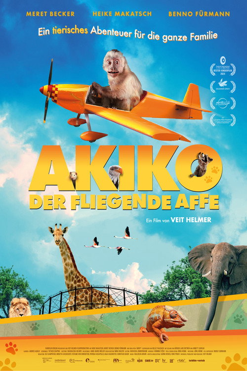Akiko, a repülő majom plakát