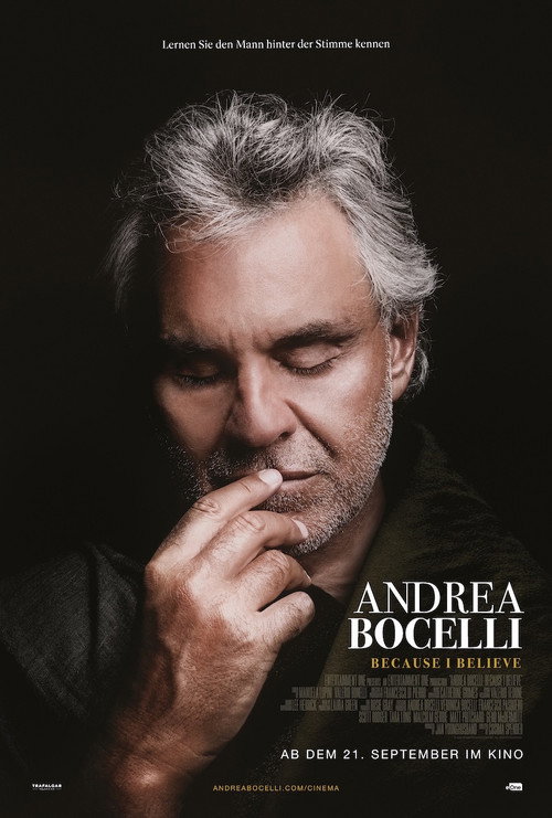 Andrea Bocelli: Because I Believe plakát