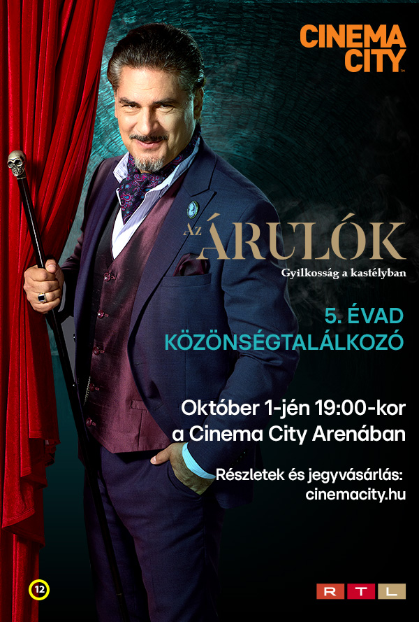 Árulók - Premier és közönségtalálkozó plakát