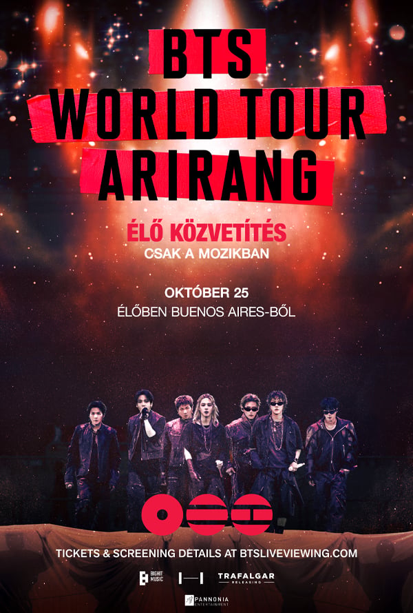 Bts world tour „arirang” – Élő közvetíté plakát