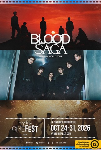 Enhypen world tour 'blood saga' plakát