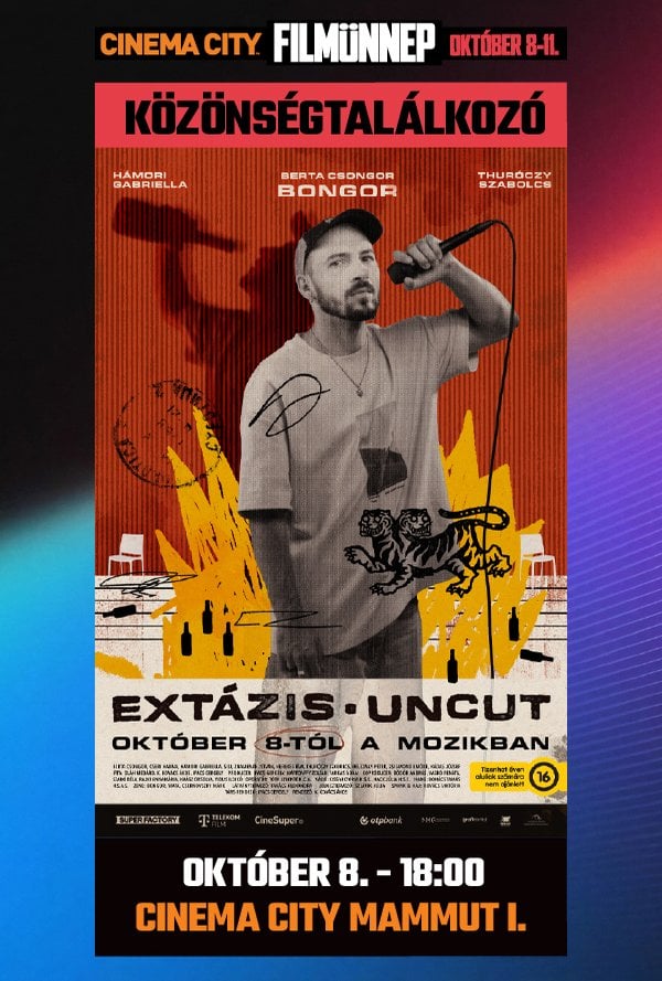 Extázis Uncut - Közönségtalálkozó, Filmünnep - Mammut plakát