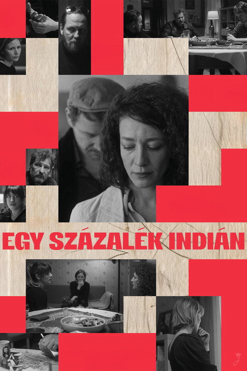 Hajdu Szabolcs Retrospektiv - Egy százalék indián plakát