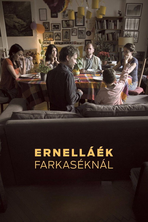 Hajdu Szabolcs Retrospektiv - Ernelláék Farkaséknál plakát