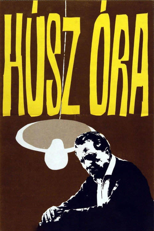 Húsz óra plakát