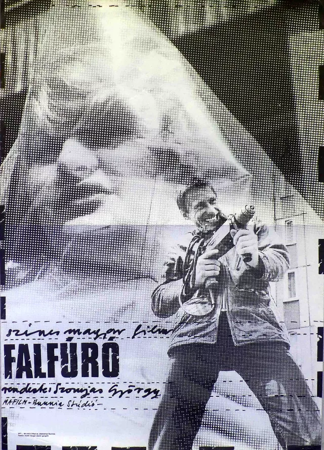 Maszek Filmklub - Falfúró plakát