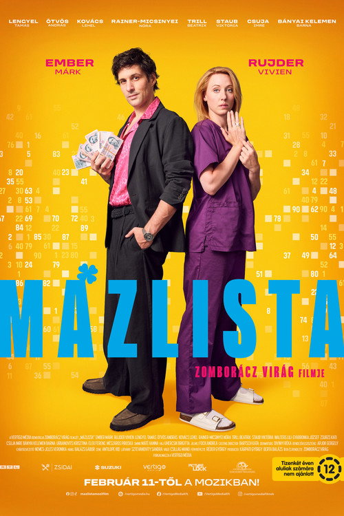 Mázlista plakát