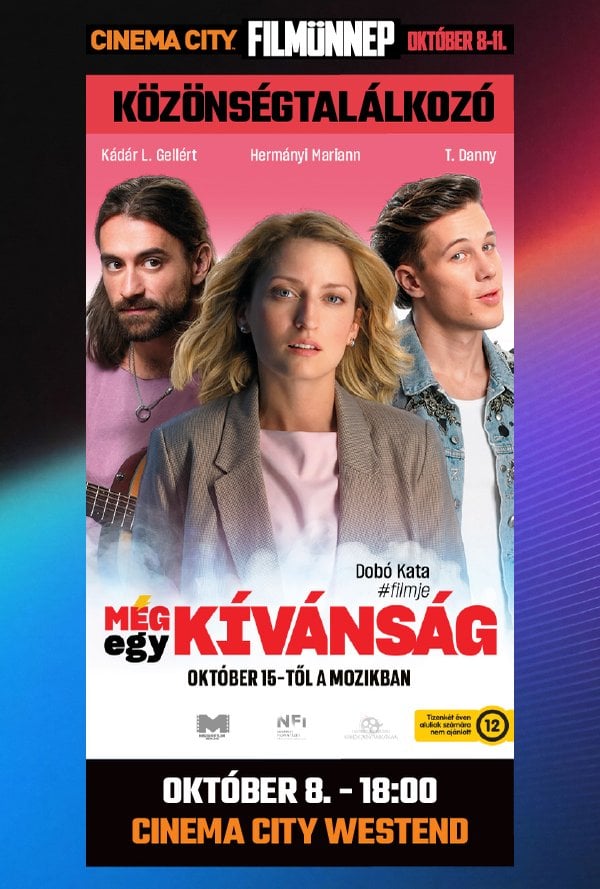 Még egy kívánság - Közönségtalálkozó, Filmünnep plakát