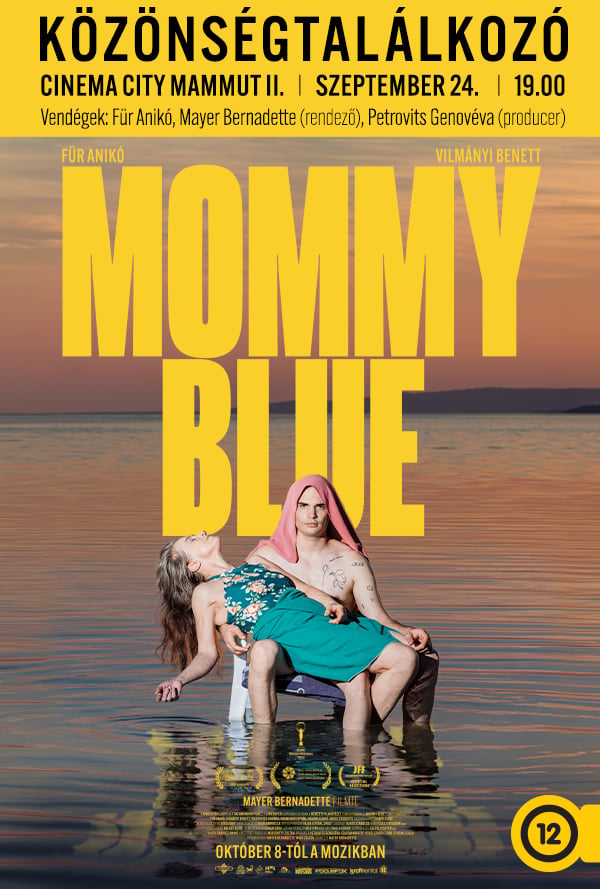 Mommy Blue - Közönségtalálkozó plakát