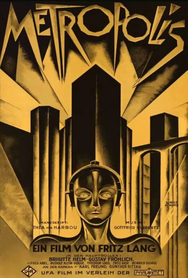 Puskin 100 - Metropolis - Fritz Lang legendás alkotása Zságer Balázs újrakomponált zenéjével plakát