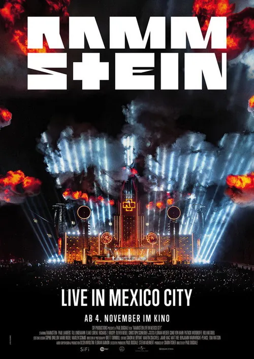 Rammstein – Live in Mexico City plakát