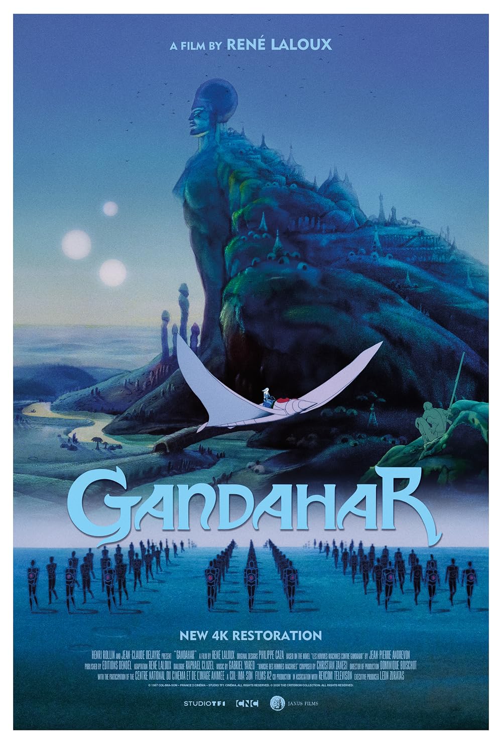 René Laloux: Gandahar | eng & hun sub plakát