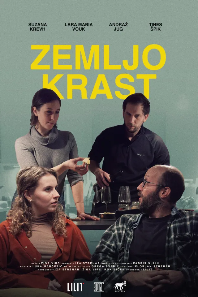 Szlovén Filmnapok 2026 - Földfoglaló plakát