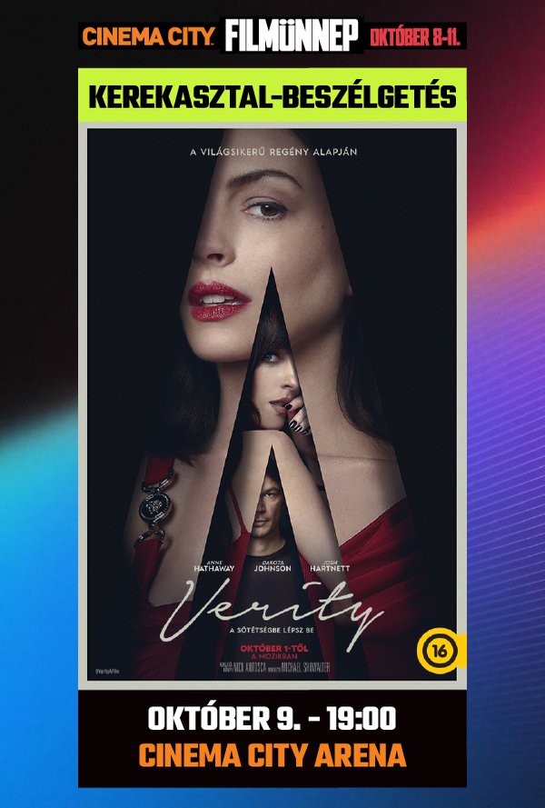 Verity - Kerekasztal beszélgetés, Filmünnep plakát