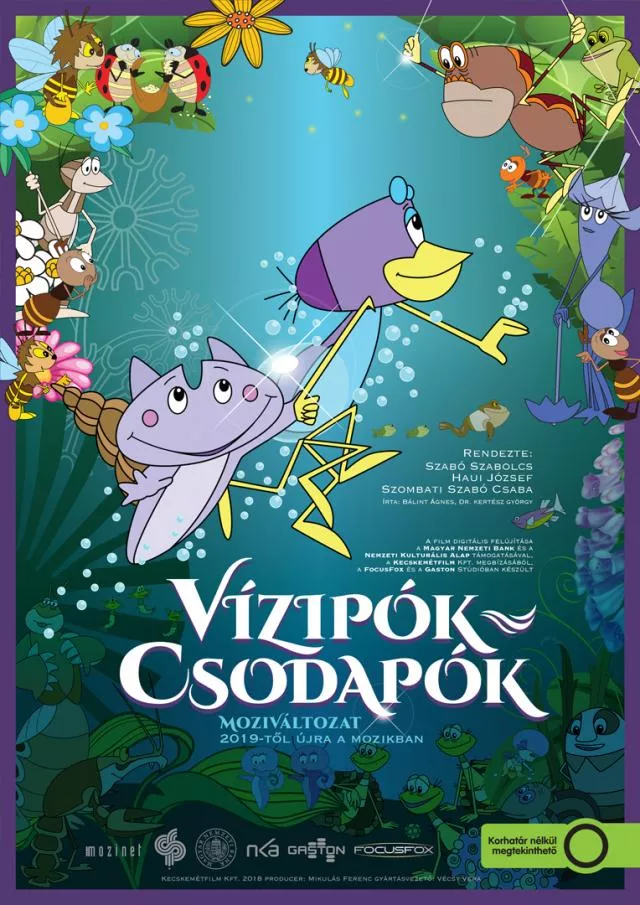 Vízipók-csodapók - A mozifilm plakát
